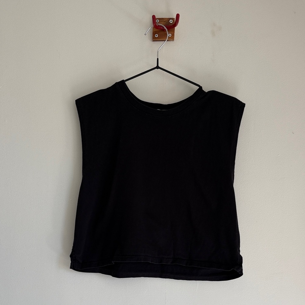 By Together Black Muscle Tee - Size S
